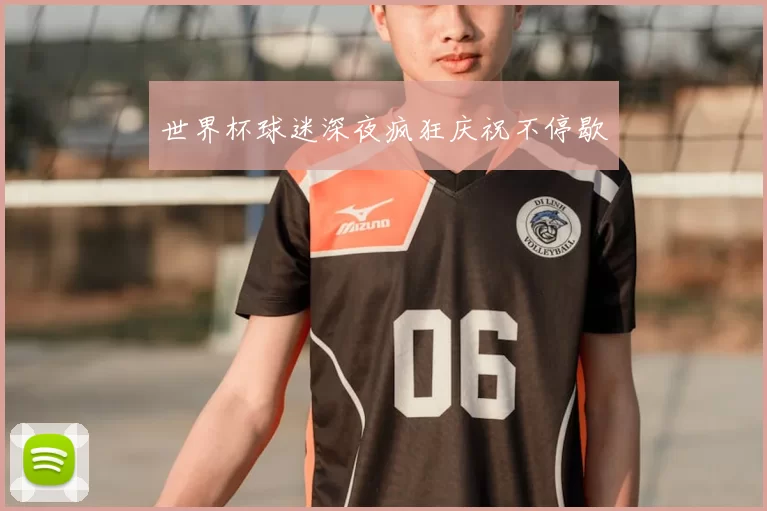 世界杯球迷深夜疯狂庆祝不停歇
